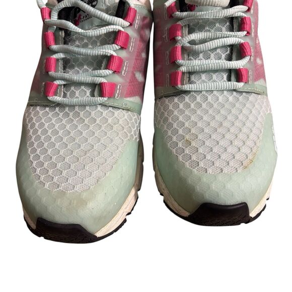 Timberland Shoes Women’s Sz 8M Green Pink Pro Radius Composite Toe Sneakers - Picture 5 of 9